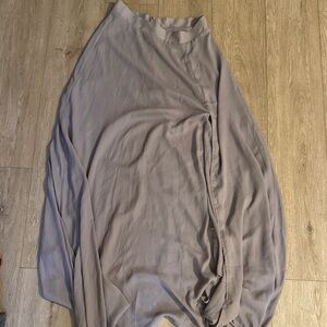 Elegant Gray Women's Skirt